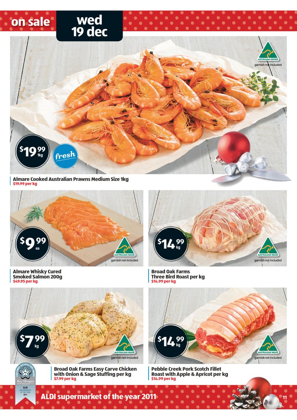 Aldi Smoked Salmon
 ALDI Catalogue Special Buys Wk 51 Page 11