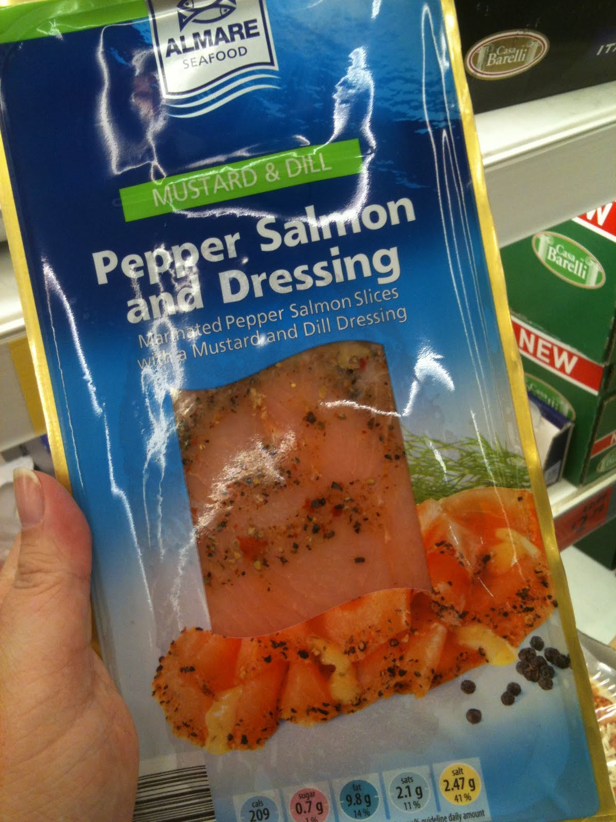 Aldi Smoked Salmon
 The Skinny Doll PPPOTD Something fishy