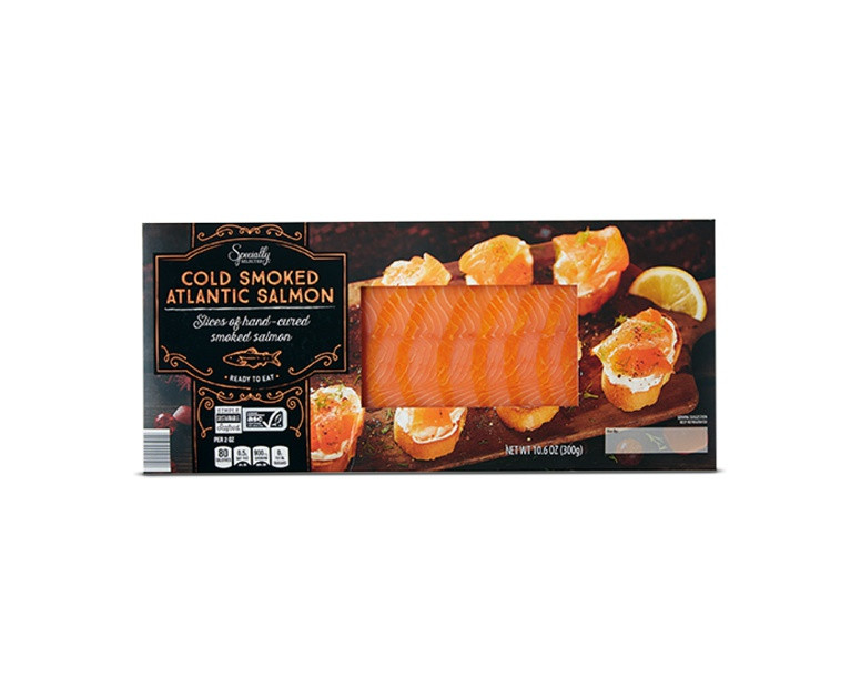 Aldi Smoked Salmon
 Specially Selected Cold Smoked Salmon