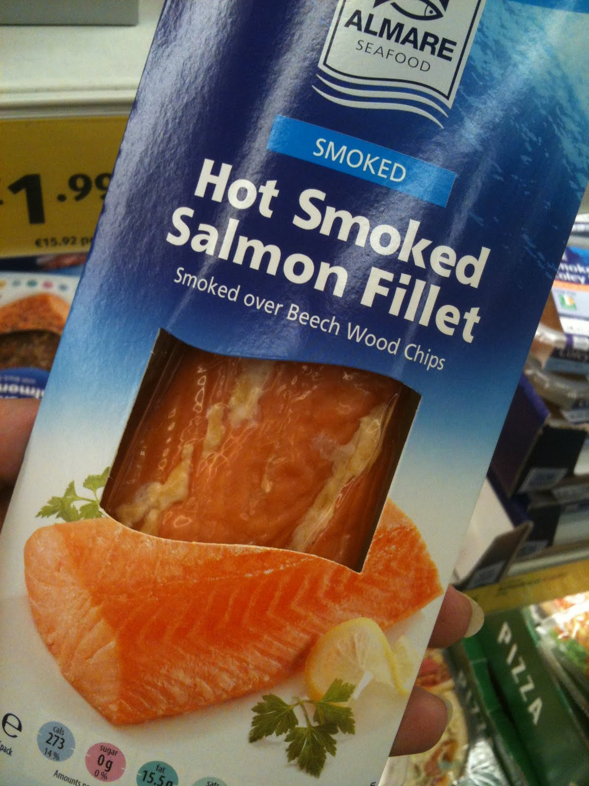 Aldi Smoked Salmon
 The Skinny Doll PPPOTD Something fishy