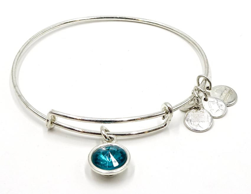 Alex And Ani Bracelet
 Alex And Ani December Birthstone Bracelet Silver