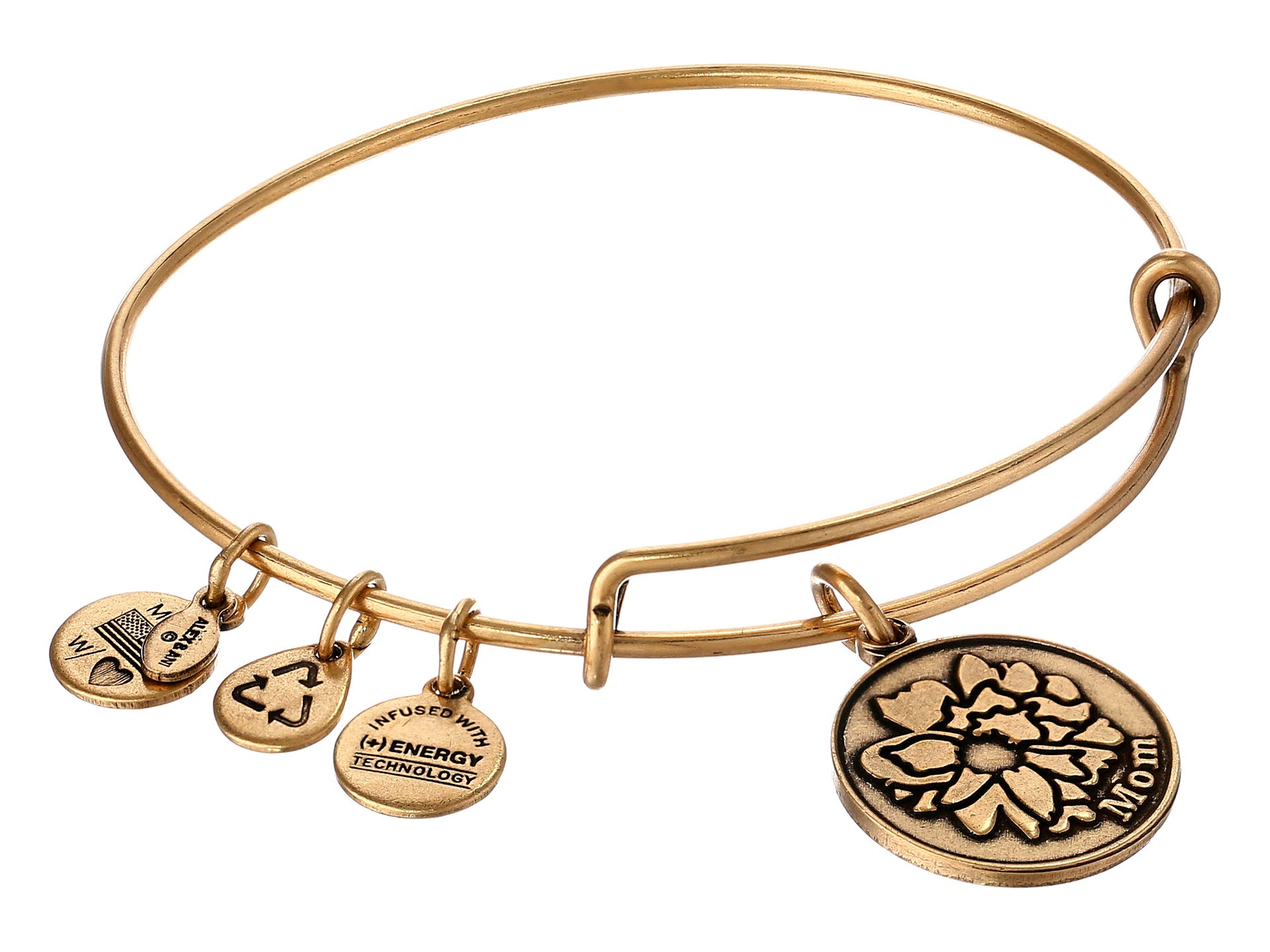 Alex And Ani Bracelet
 Lyst Alex And Ani Because I Love You Mom Charm Bangle in