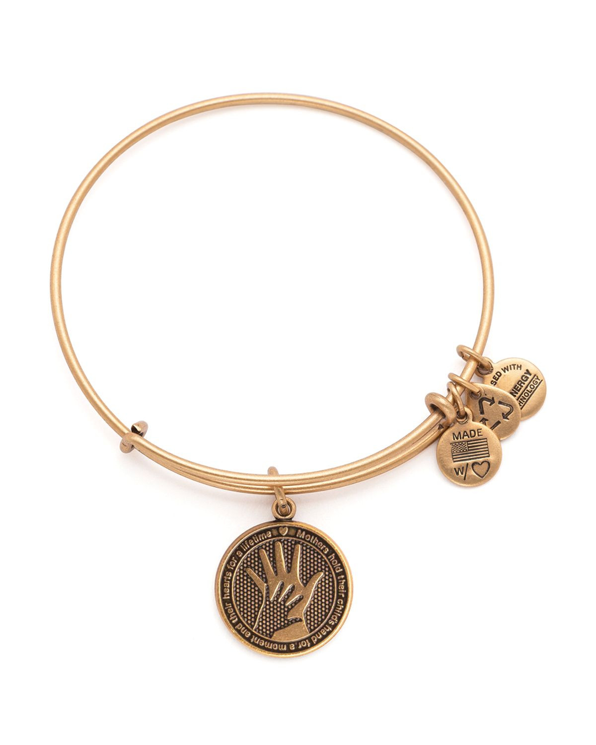 Alex And Ani Bracelet
 Lyst Alex and ani Hand In Hand Expandable Wire Bangle in