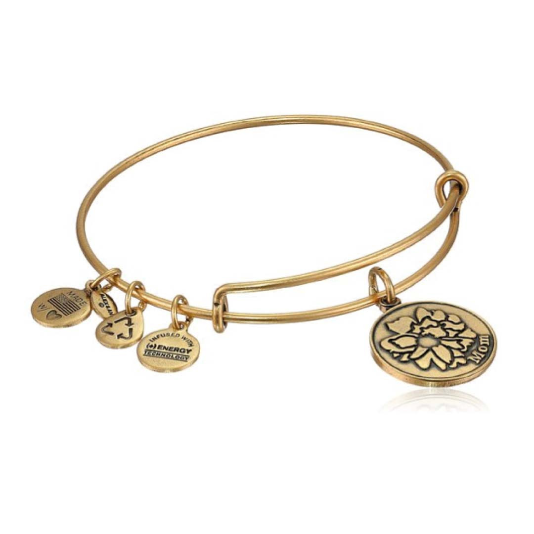 Alex And Ani Bracelet
 Alex and Ani "Because I Love You" Expandable Wire Bangle