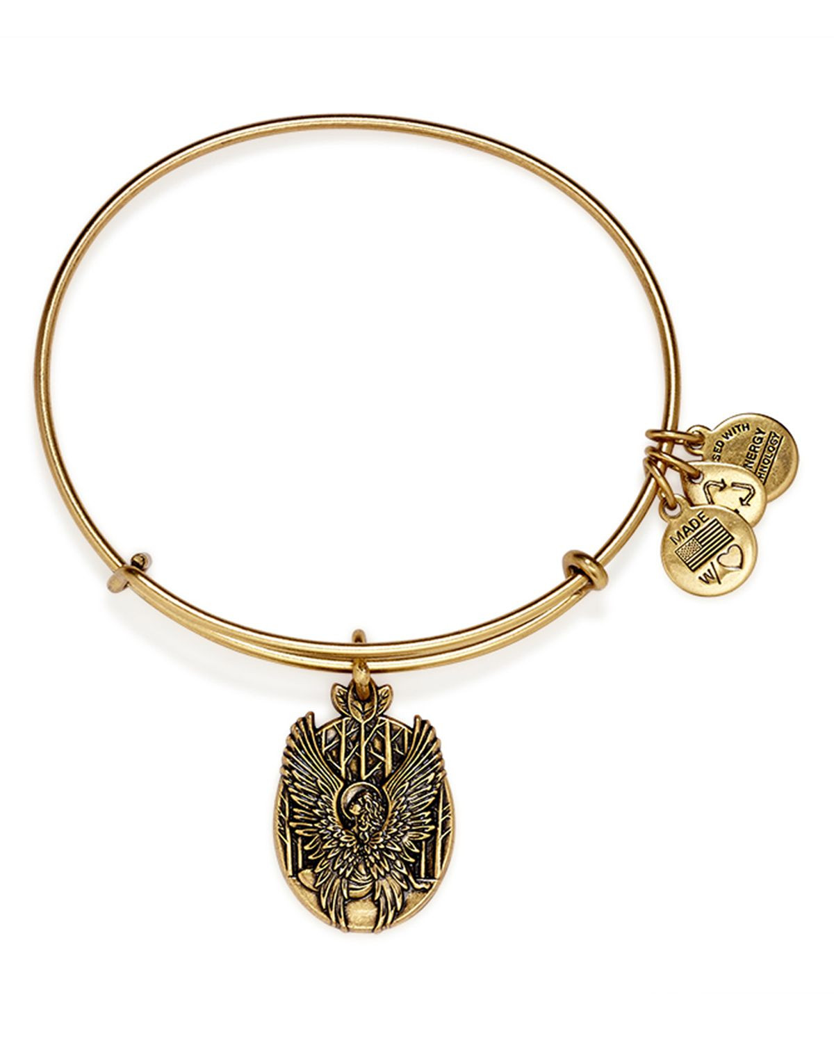 Alex And Ani Bracelet
 Lyst Alex and ani Guardian Love Expandable Wire