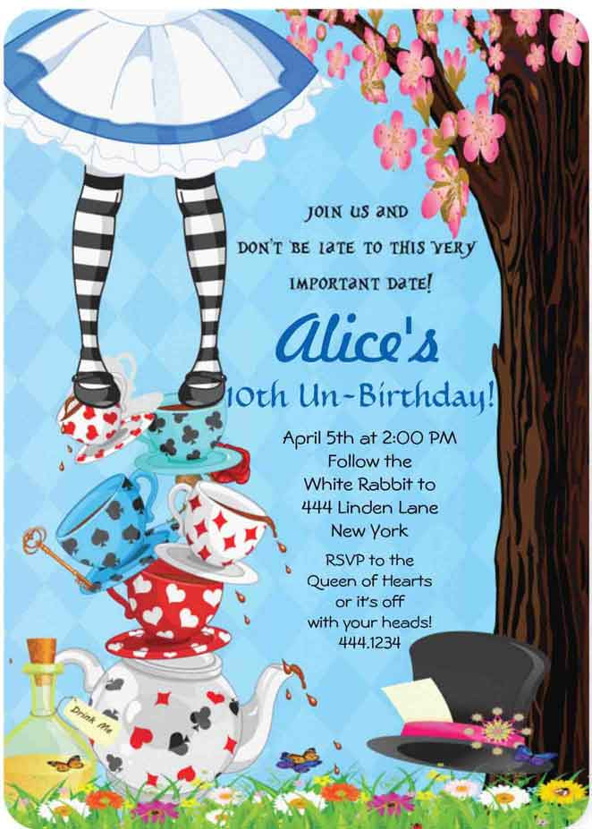 Alice In Wonderland Kids Party
 100 Alice in Wonderland Party Ideas—by a Professional