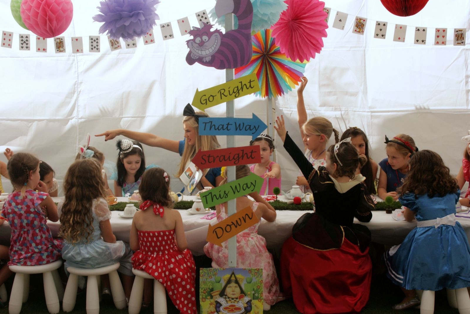 Alice In Wonderland Kids Party
 Party Ideas