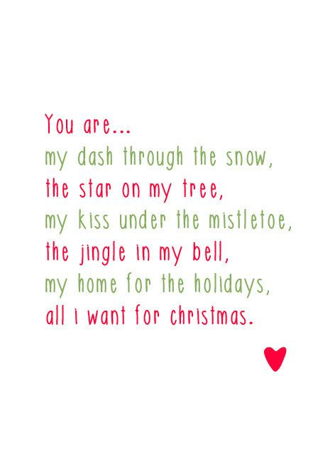 All I Want For Christmas Quotes
 All I want for Christmas is you