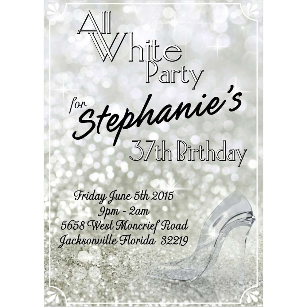 All White Birthday Party Ideas
 All white party Birthday Party Ideas