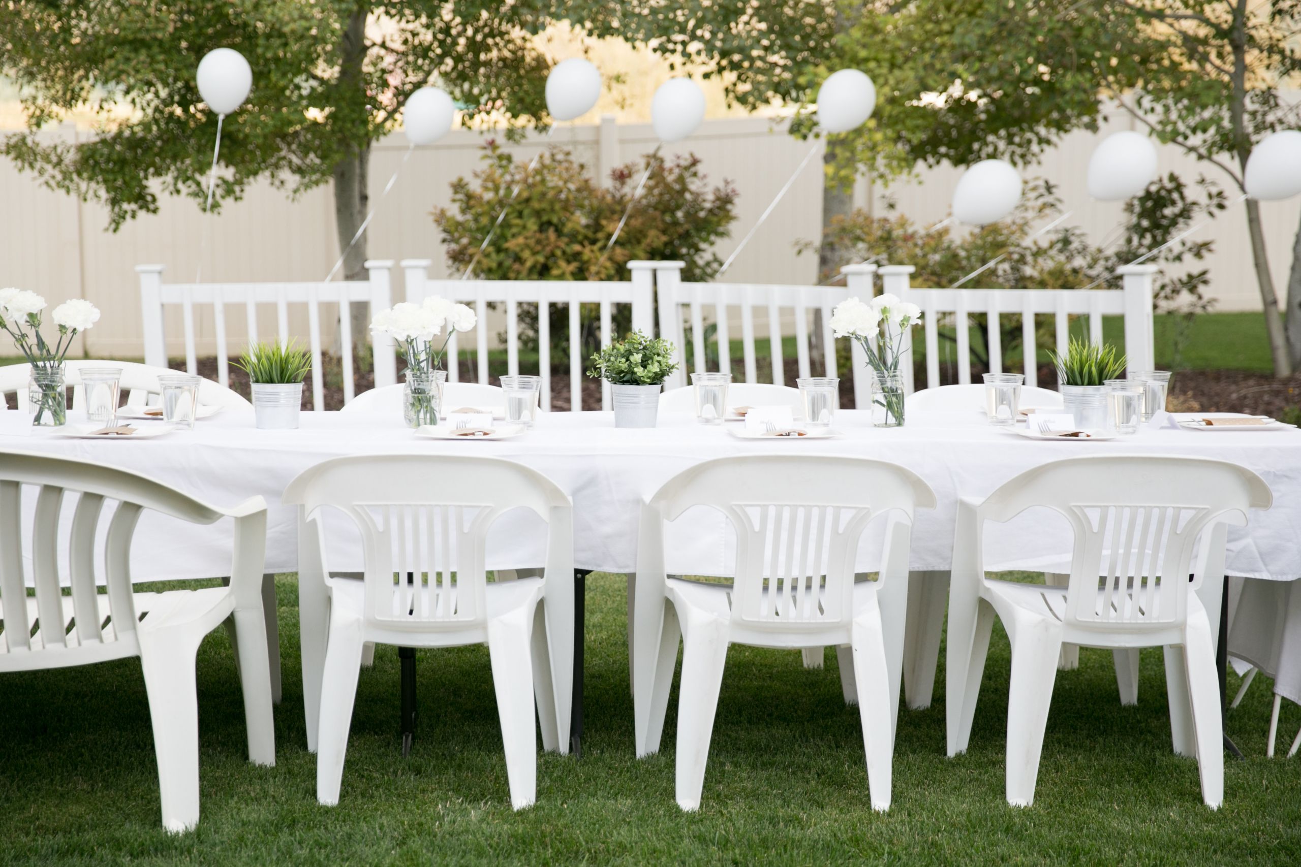 All White Birthday Party Ideas
 How to Throw an All White Dinner Party A Diner En Blanc