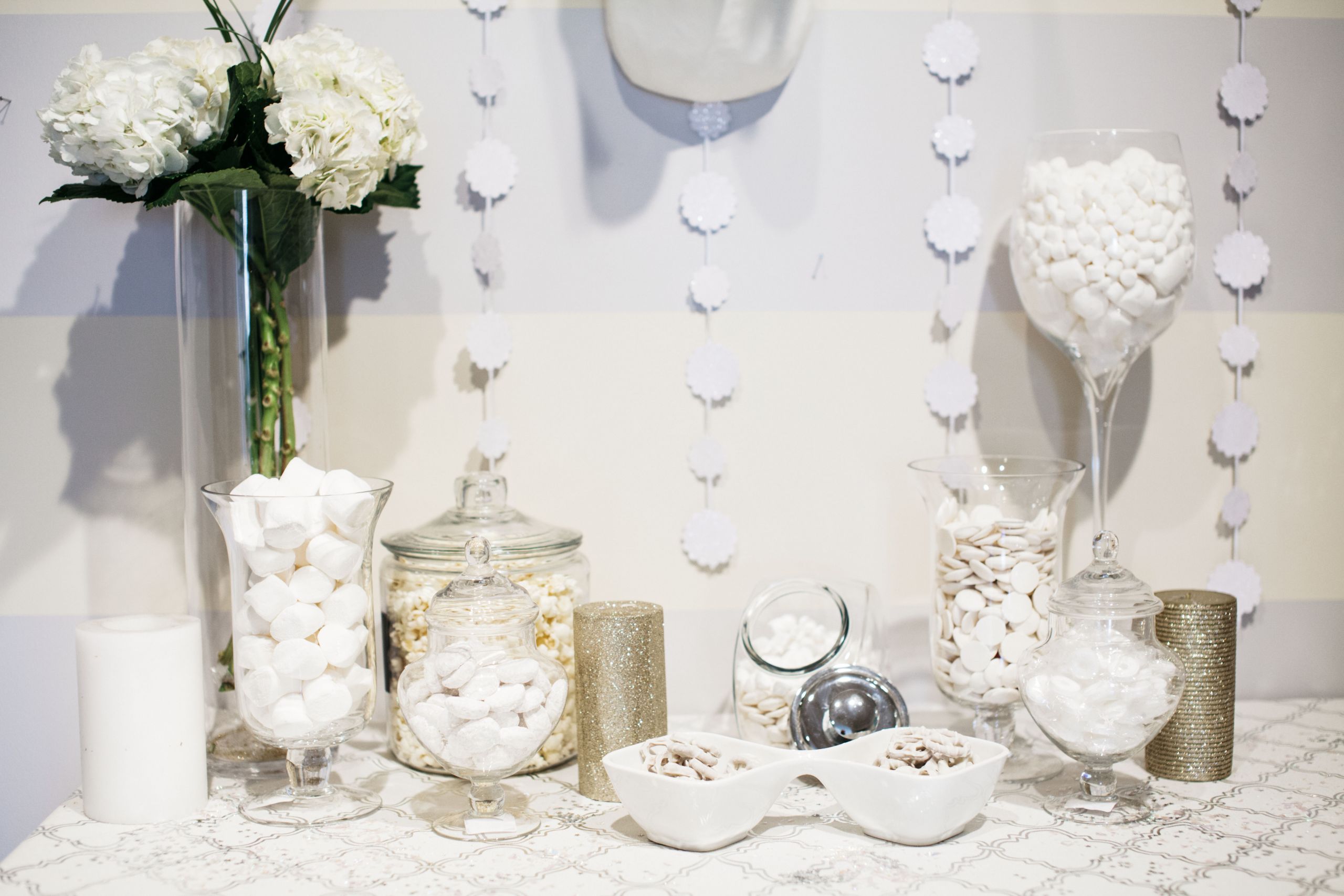All White Birthday Party Ideas
 The Chic Series Winter White Party Decor