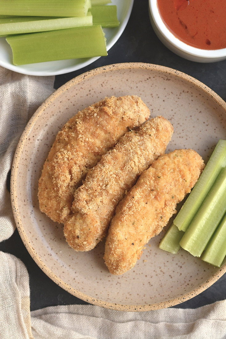 Almond Flour Chicken Tenders
 Almond Flour Buffalo Chicken Tenders Paleo GF