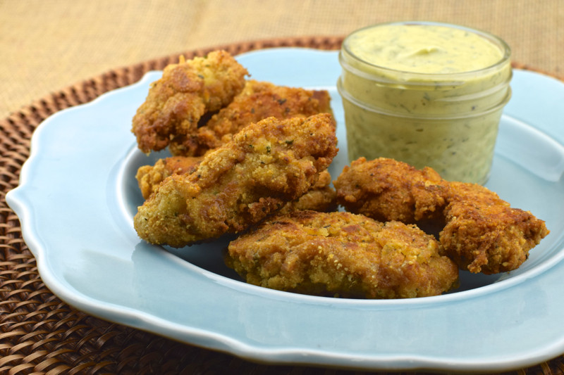 Almond Flour Chicken Tenders
 Almond Chicken Tenders