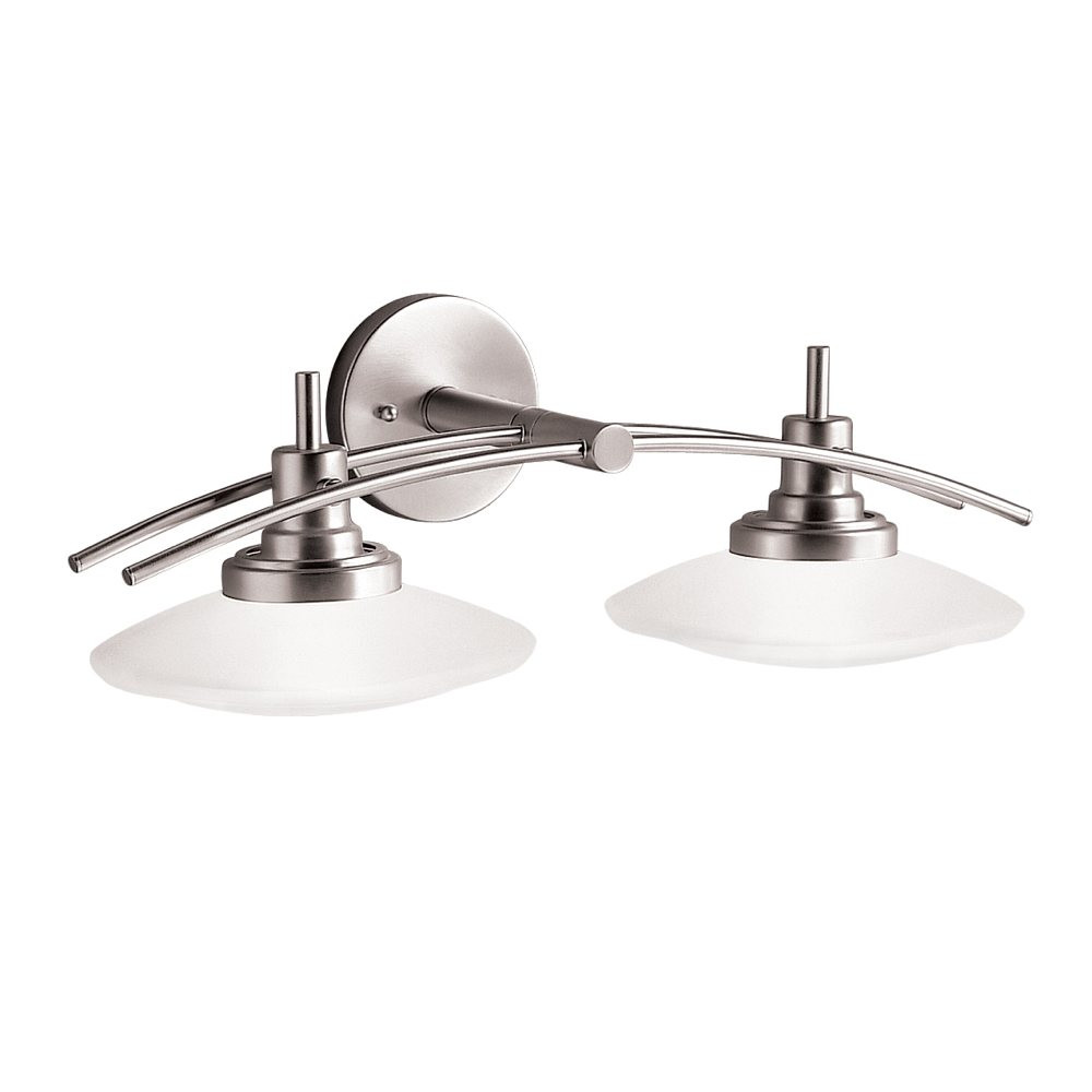 Amazon Bathroom Vanity Lights
 Kichler 6162OZ Two Light Bath Vanity Lighting Fixtures