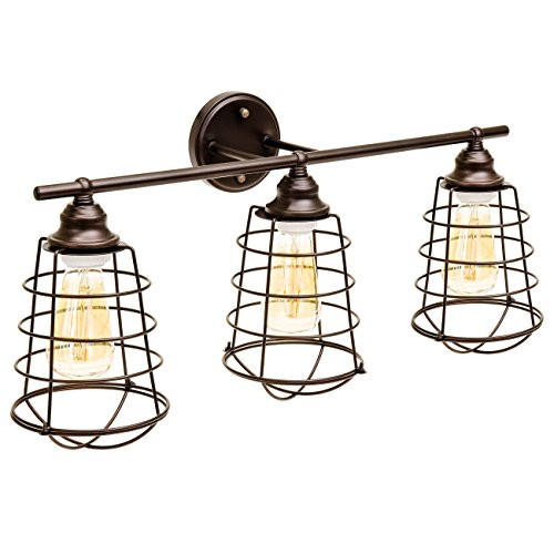 Amazon Bathroom Vanity Lights
 Best Choice Products Industrial Style Bathroom Vanity