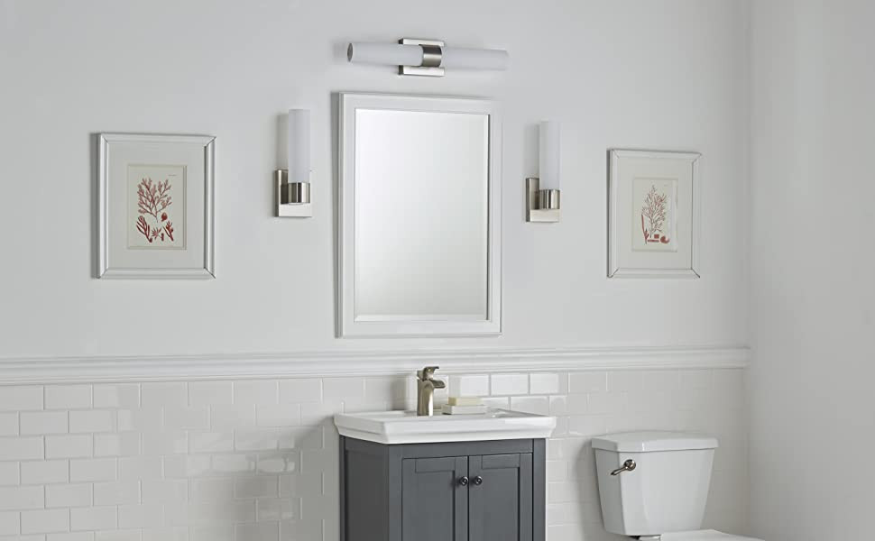 Amazon Bathroom Vanity Lights
 Amazon Perpetua 22 inch Integrated LED Bathroom