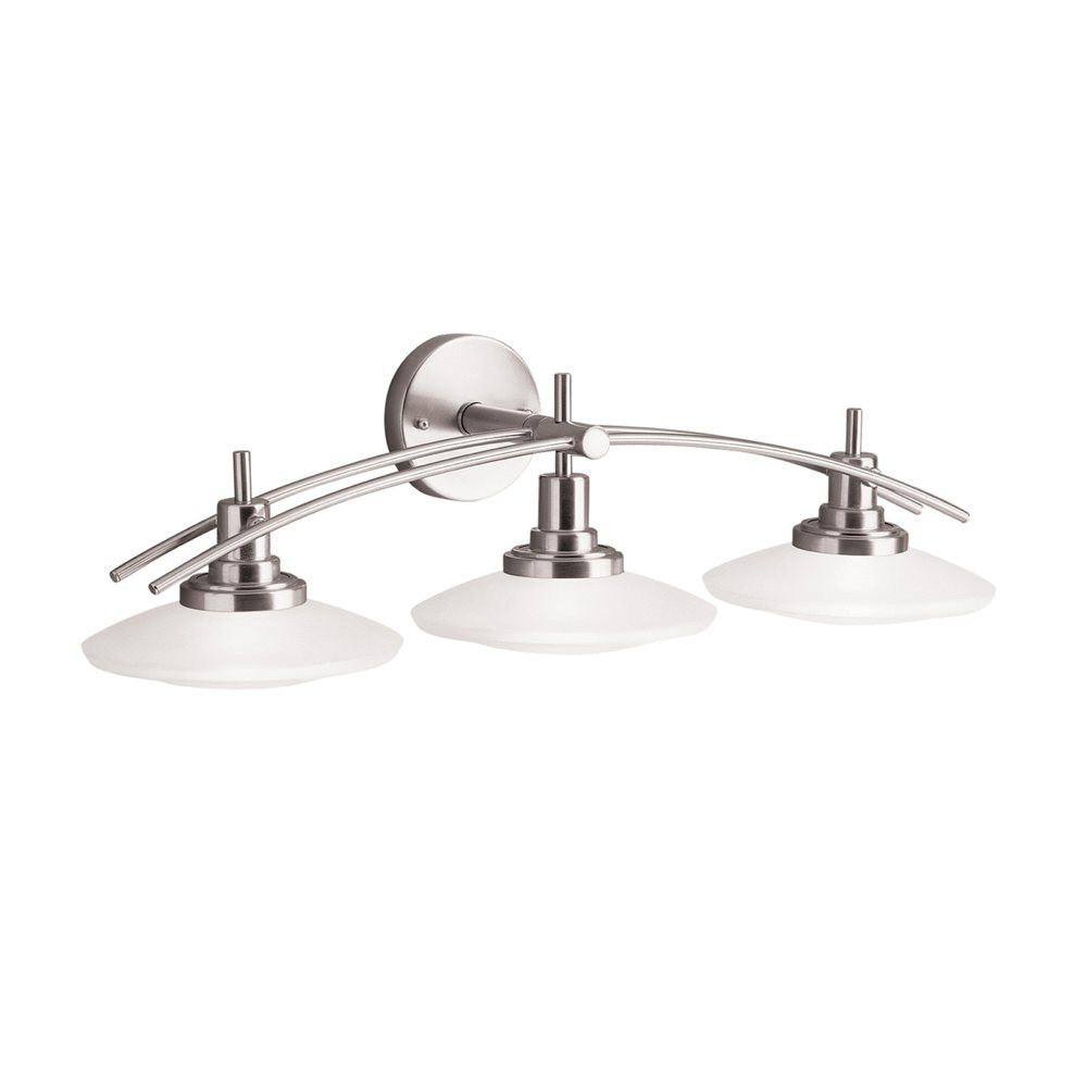 Amazon Bathroom Vanity Lights
 Kichler 6463OZ Three Light Bath Vanity Lighting Fixtures