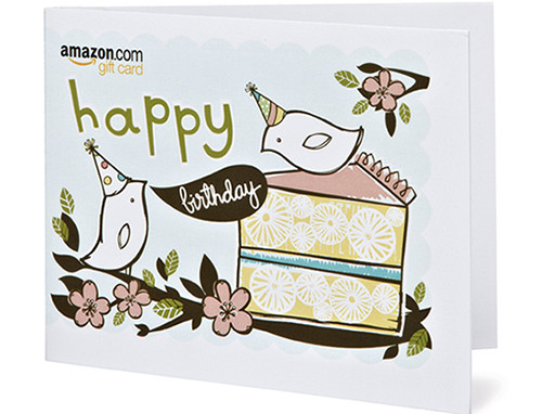 Amazon Birthday Cards
 Amazon Amazon Gift Card Print Happy Birthday