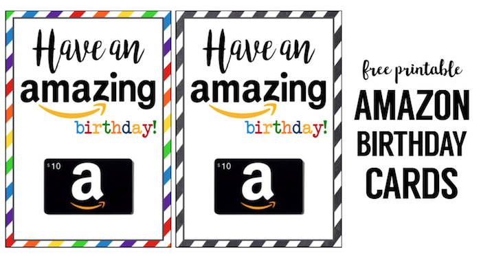Amazon Birthday Cards
 Amazon Birthday Cards Free Printable Paper Trail Design