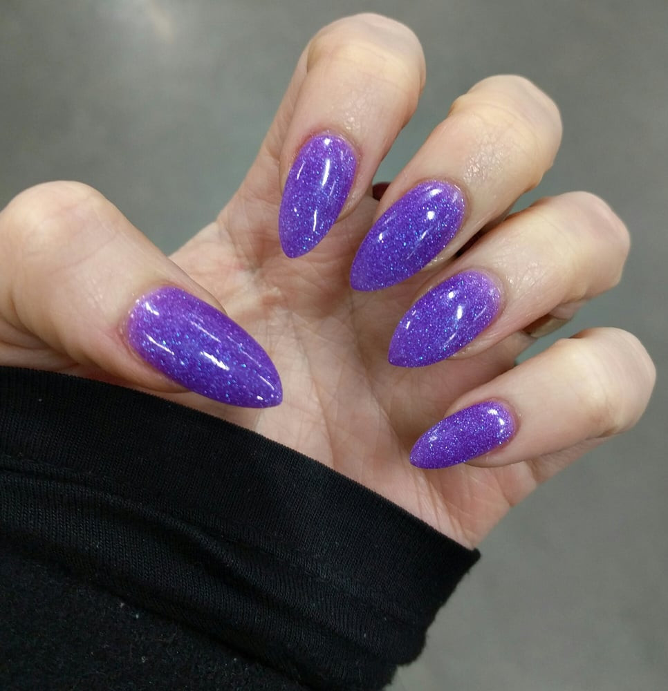 Anc Nail Colors
 ANC dip over natural nails Color is 125 sparkling violet