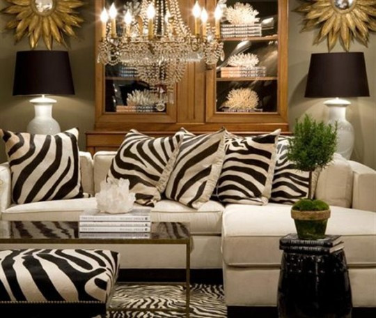 Animal Print Living Room Decor
 El lado salvaje de tu casa ANIMAL PRINT