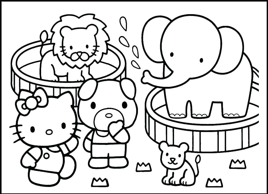 Animals Coloring Pages For Kids
 Zoo Animals Coloring Pages Best Coloring Pages For Kids