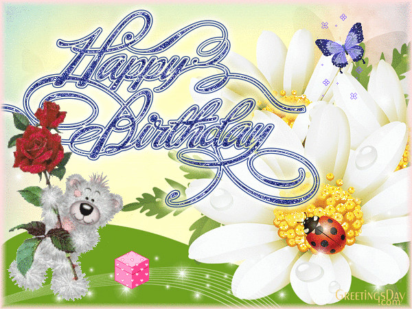 Animated Birthday Card
 Happy Birthday Animated GIF Cards