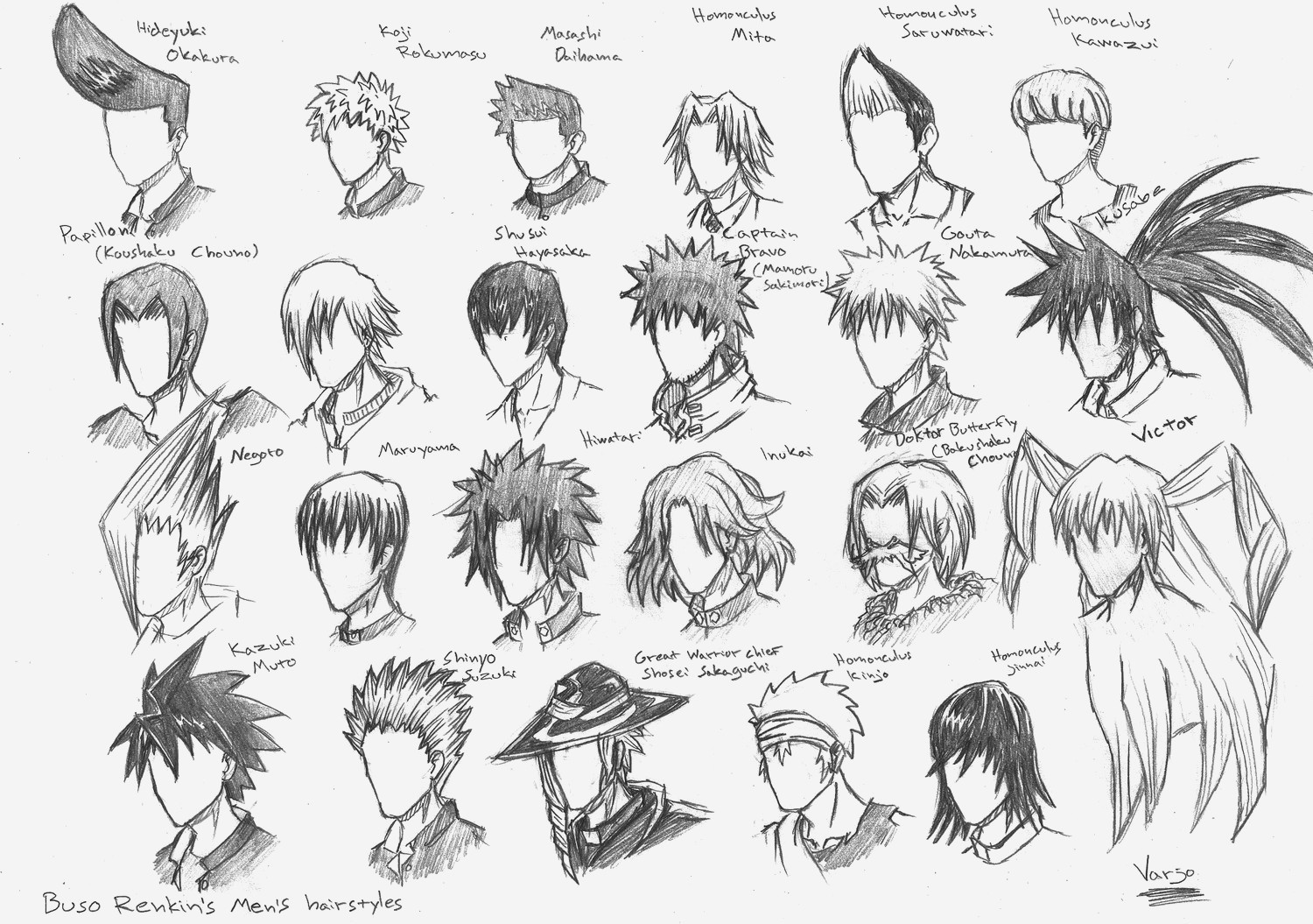 Anime Boy Hairstyle
 Anime Boy Hair Drawing at GetDrawings