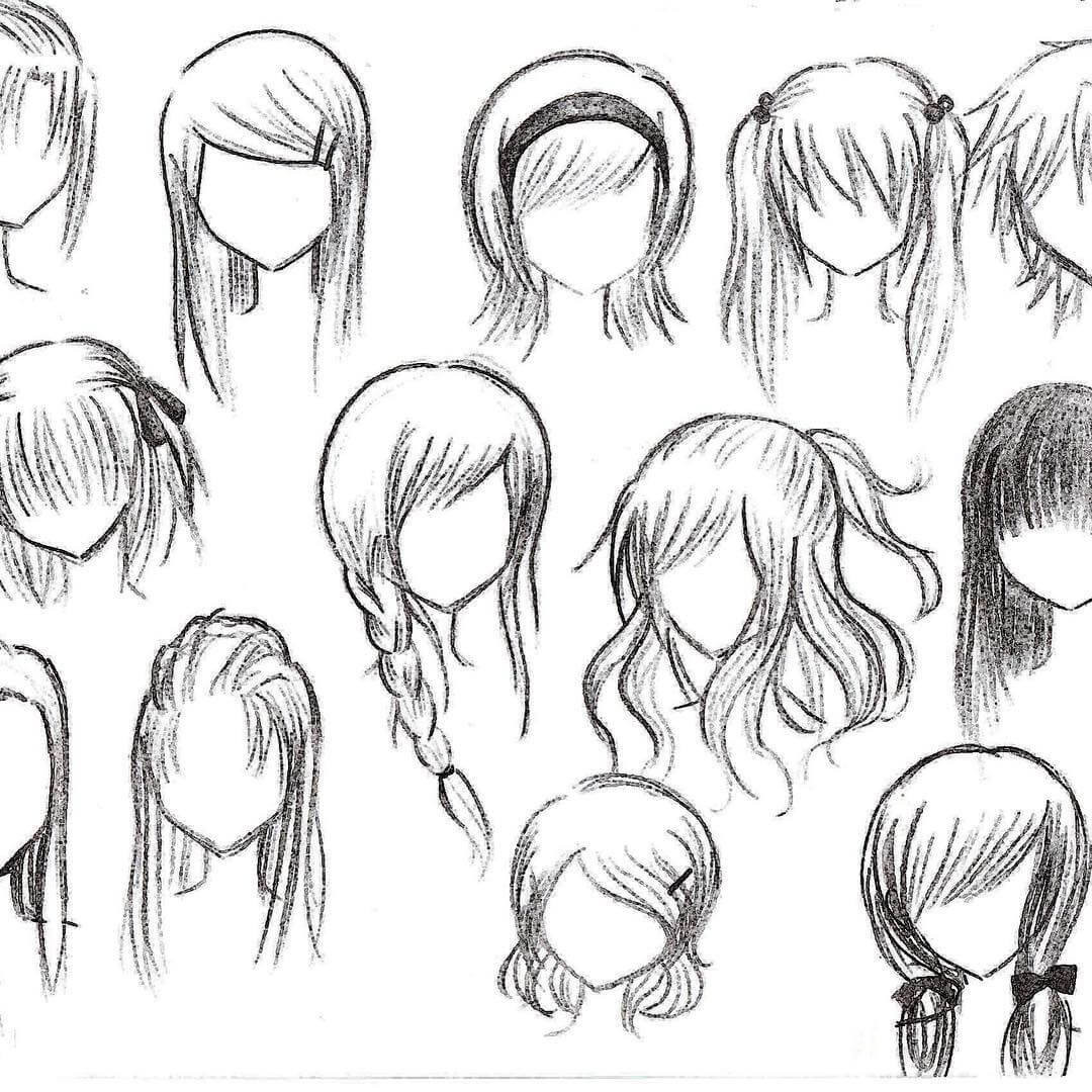 Anime Cute Hairstyles
 Top 25 anime girl hairstyles collection Sensod