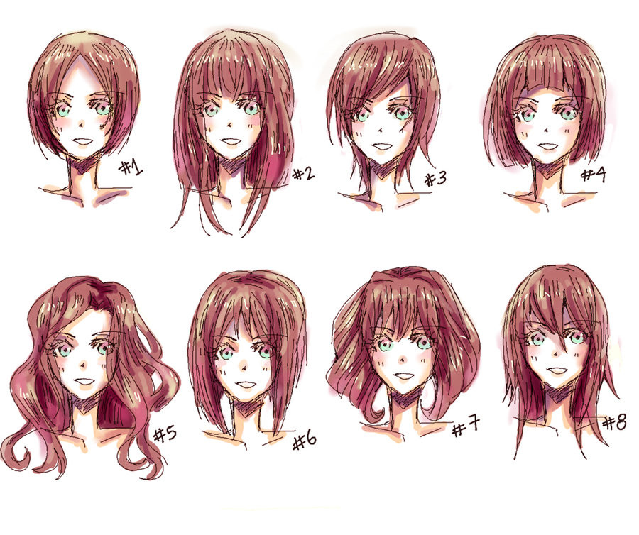 Anime Cute Hairstyles
 Cute Anime Hairstyles trends hairstyle