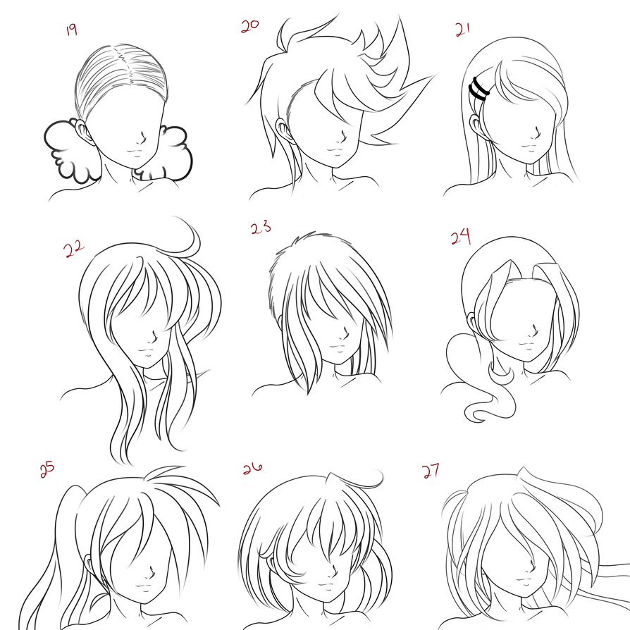 Anime Cute Hairstyles
 Cute Anime Hairstyles trends hairstyle