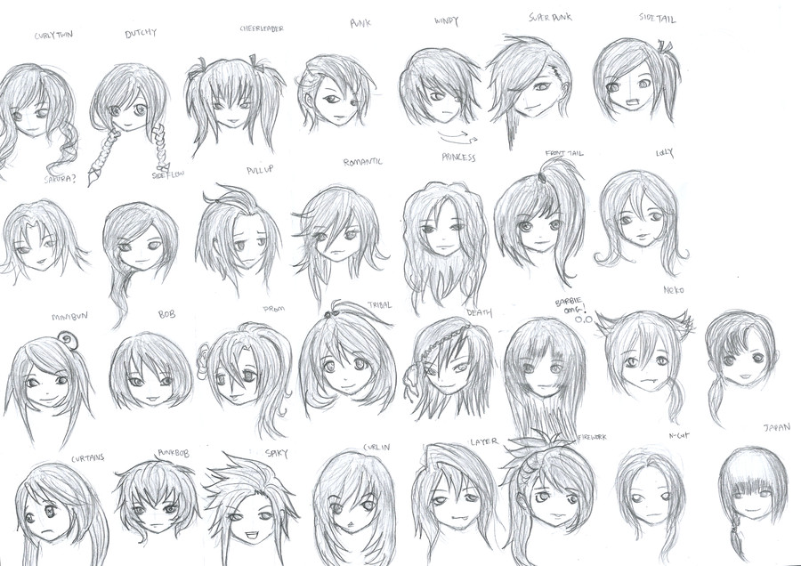 Anime Cute Hairstyles
 Cute Anime Hairstyles trends hairstyle