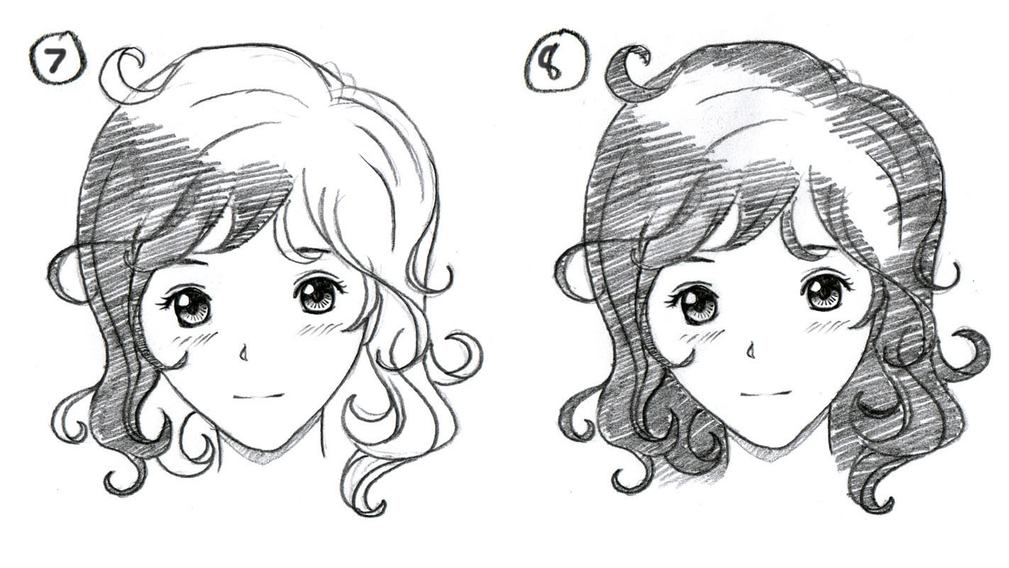 Anime Hairstyles Drawing
 JohnnyBro s How To Draw Manga How to Draw Manga Hair