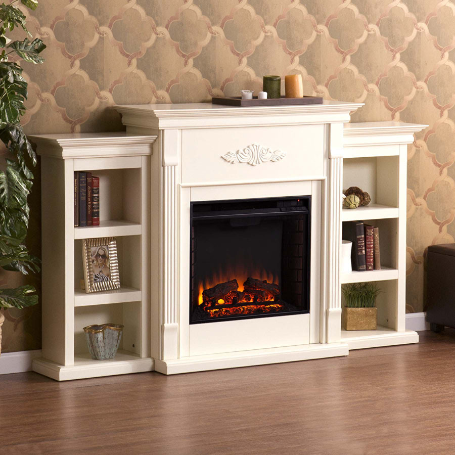 Antique White Electric Fireplace
 Antique White Electric Fireplace