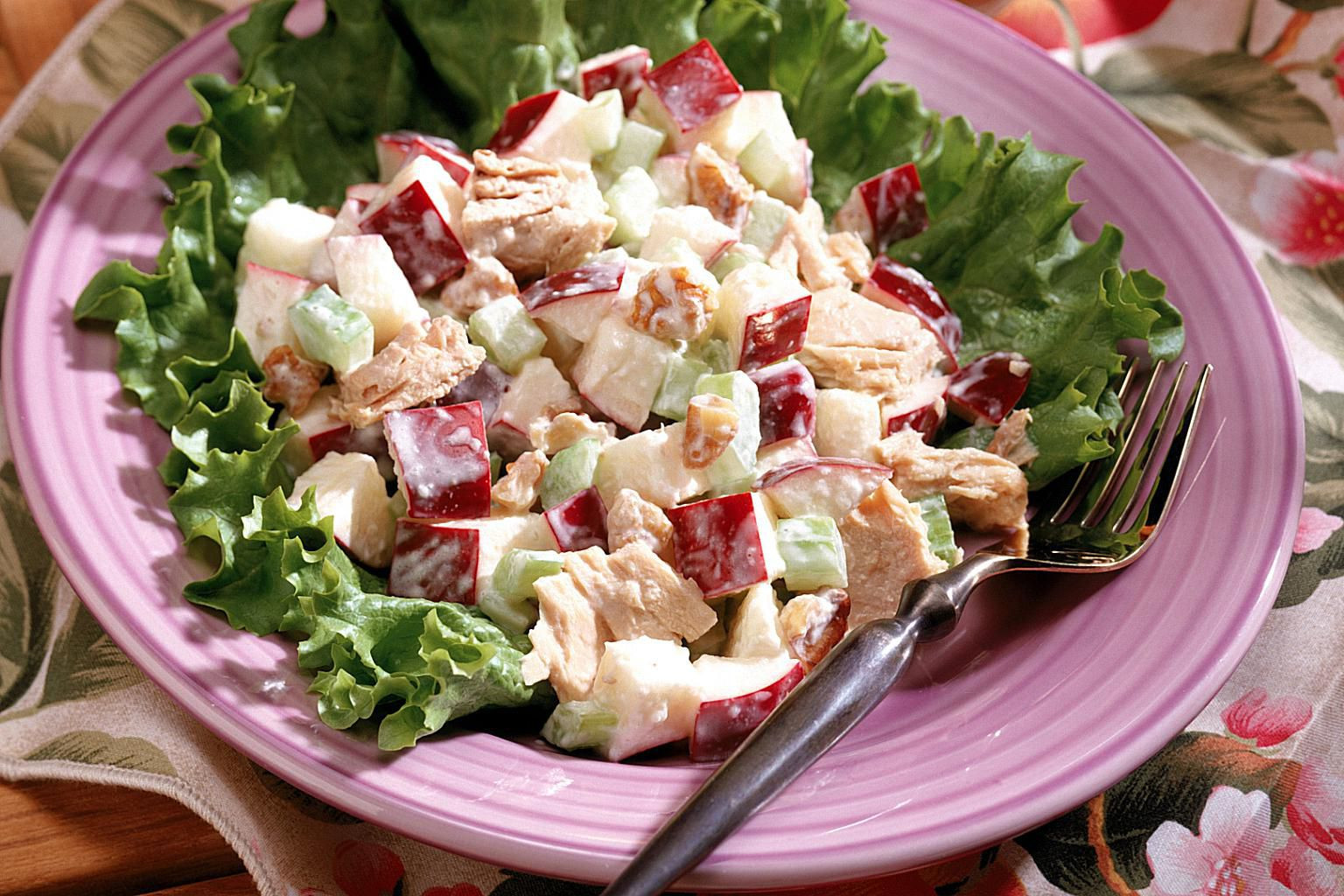 Apple Chicken Salad
 Curried Chicken Salad With Diced Apple
