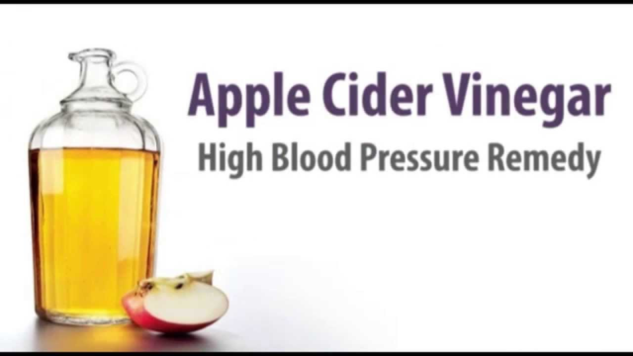 Apple Cider Vinegar And Blood Pressure
 Apple Cider Vinegar High Blood Pressure Remedy