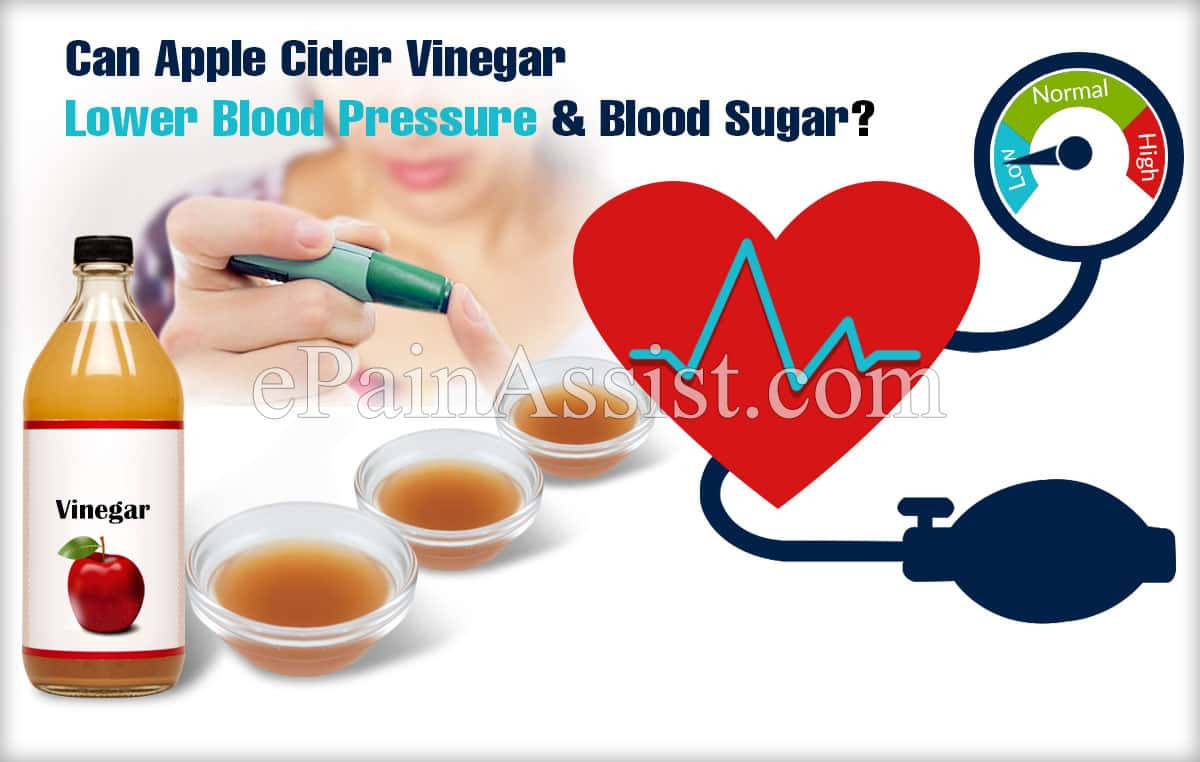 Apple Cider Vinegar And Blood Pressure
 Can Apple Cider Vinegar Lower Blood Pressure and Blood Sugar