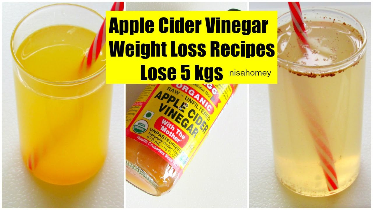 Apple Cider Vinegar And Weight Loss
 Apple Cider Vinegar For Weight Loss Lose 5 kgs Fat