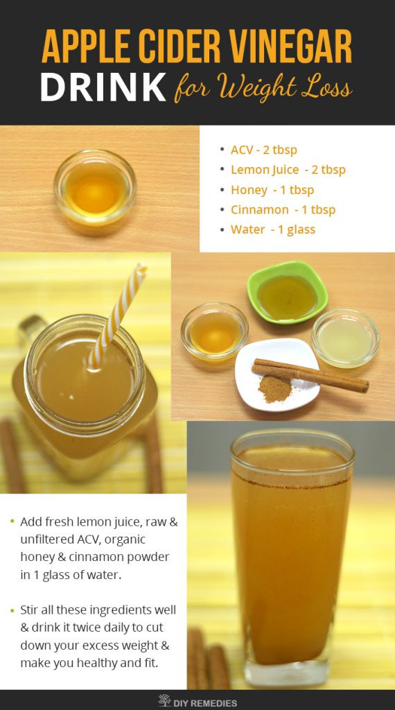 Apple Cider Vinegar And Weight Loss
 Apple cider vinegar weight loss drink Body care