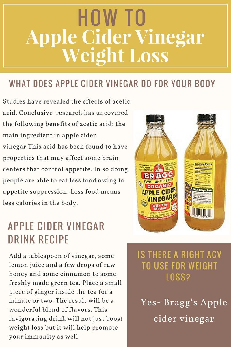 Apple Cider Vinegar And Weight Loss
 Does Apple Cider Vinegar Help You Lose Weight