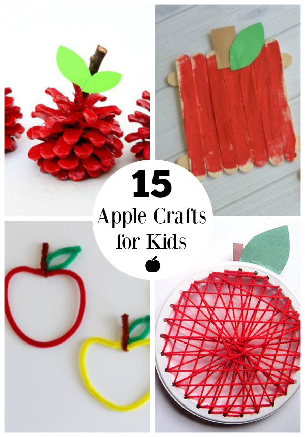 Apple Crafts For Kids
 15 Sweet Apple Crafts for Kids to Make