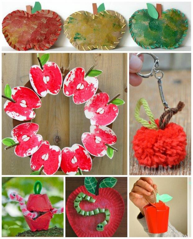 Apple Crafts For Kids
 27 Easy Apple Craft Ideas Red Ted Art Make crafting