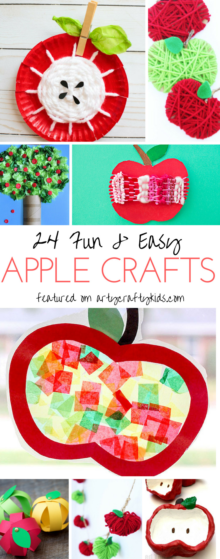 Apple Crafts For Kids
 Adorable Apple Crafts for Kids Arty Crafty Kids