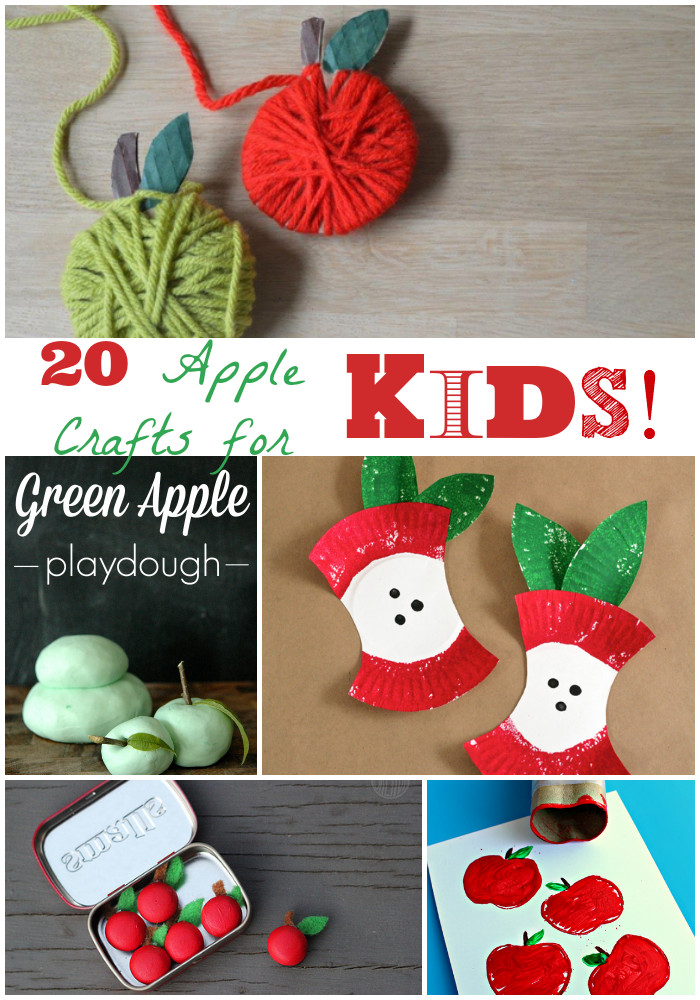 Apple Crafts For Kids
 The Life of Jennifer Dawn Fall Apple Crafts for Kids