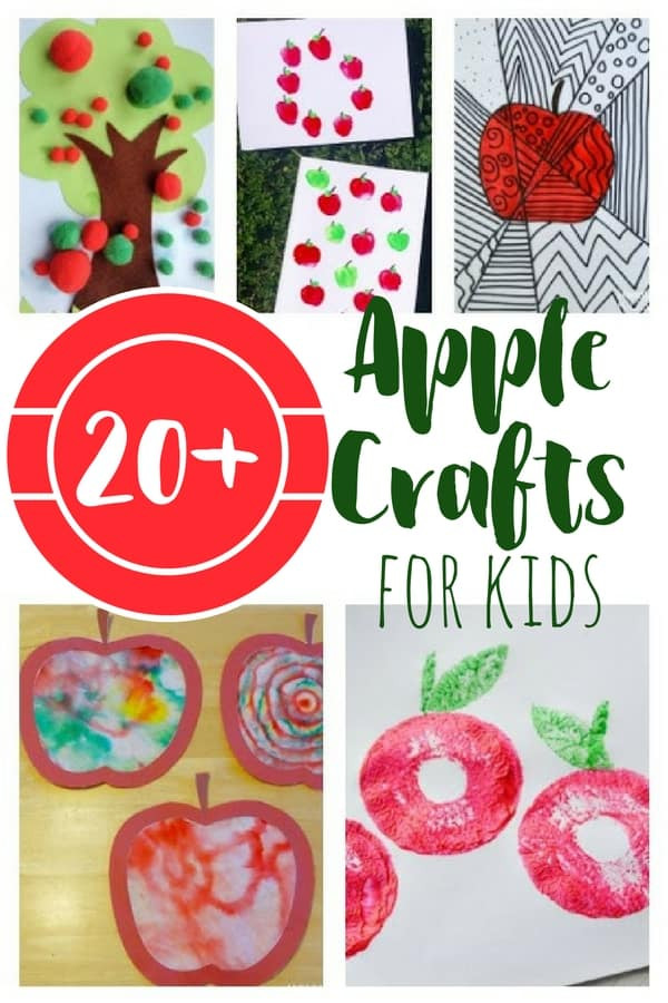 Apple Crafts For Kids
 20 Apple Crafts for Kids Views From a Step Stool