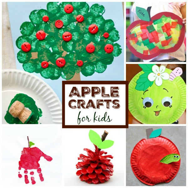 Apple Crafts For Kids
 Fall Activities for Kids Bucket List