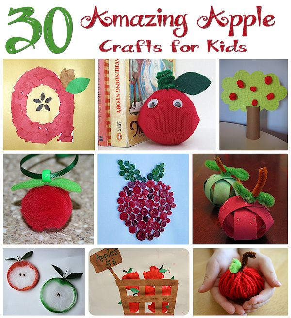 Apple Crafts For Kids
 30 Apple Crafts for Kids – About Family Crafts