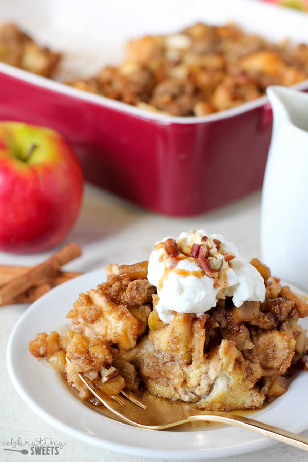 Apple French Toast Bake
 Apple French Toast Casserole Celebrating Sweets