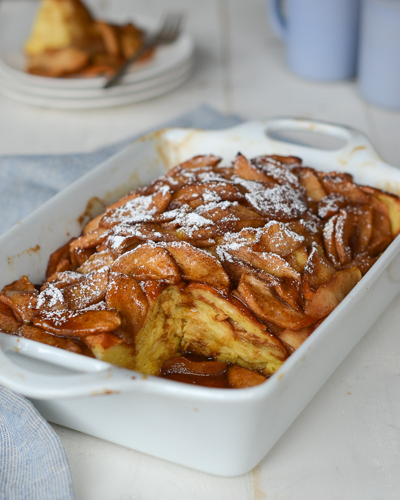 Apple French Toast Bake
 Baked Apple French Toast ce Upon a Chef