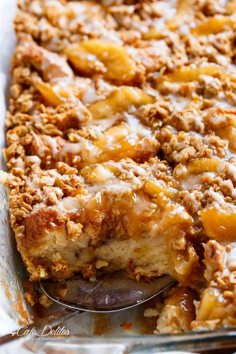 Apple French Toast Bake
 Apple Pie French Toast Bake Casserole Cafe Delites